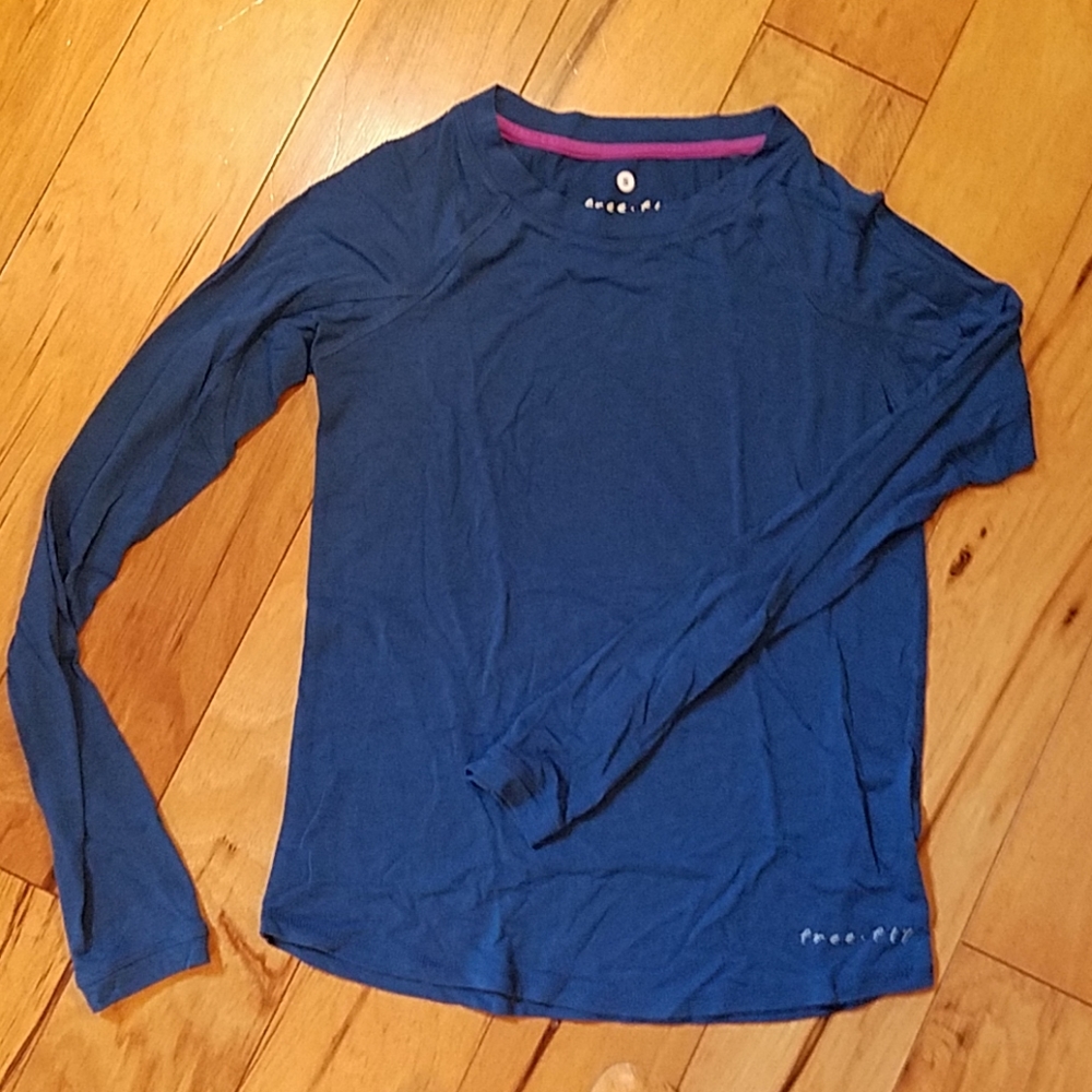 Free fly bamboo long sleeve t shirt